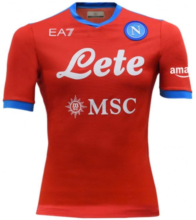 Camisa III Napoli 2021 2022 EA7 oficial